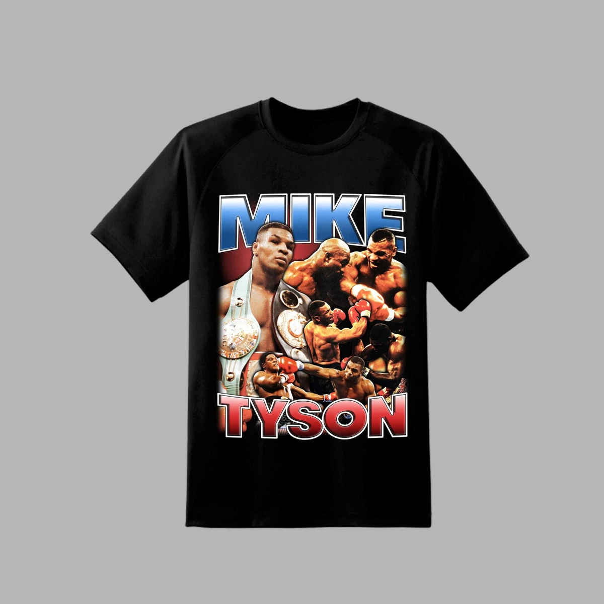 NEW MIKE TYSON 90S STYLE RETRO VINTAGE GRAPHIC BOXING T SHIRT