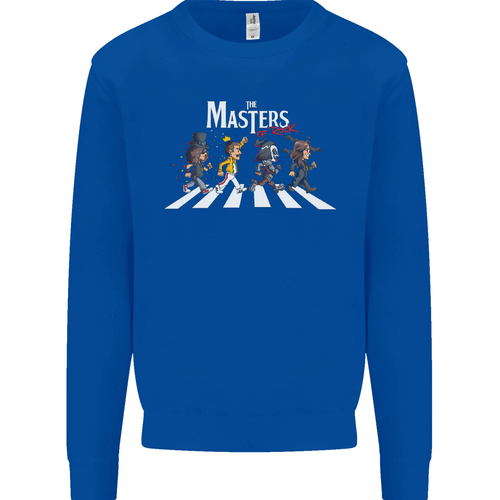 Masters of Rock Band Music Heavy Metal Kids Sweatshirt Jumper - Picture 32 of 87