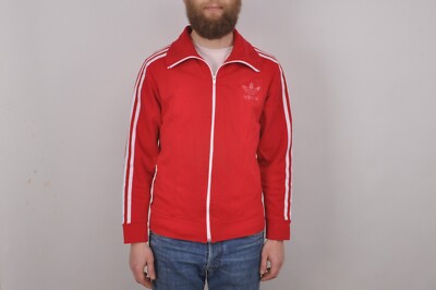 80's〜 adidas Fire Bird Track Top Vintage 80s Adidas Full Zip Track Top Jacket Blue Sz M