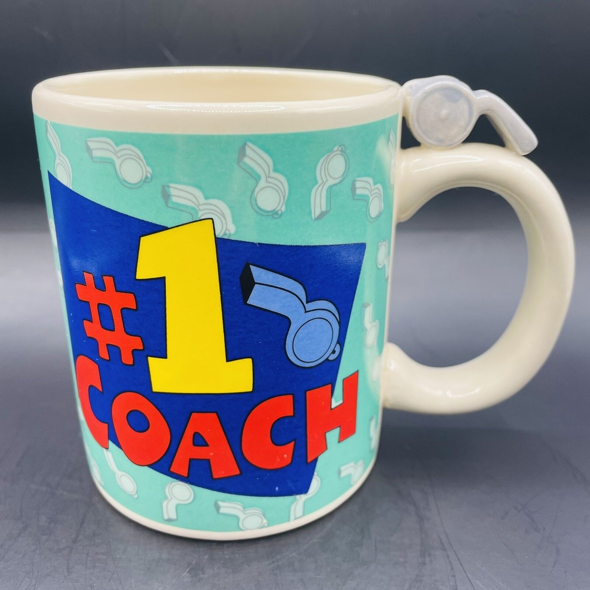 Vintage #1 Coach Coffee Mug 3D Whistle | eBay
