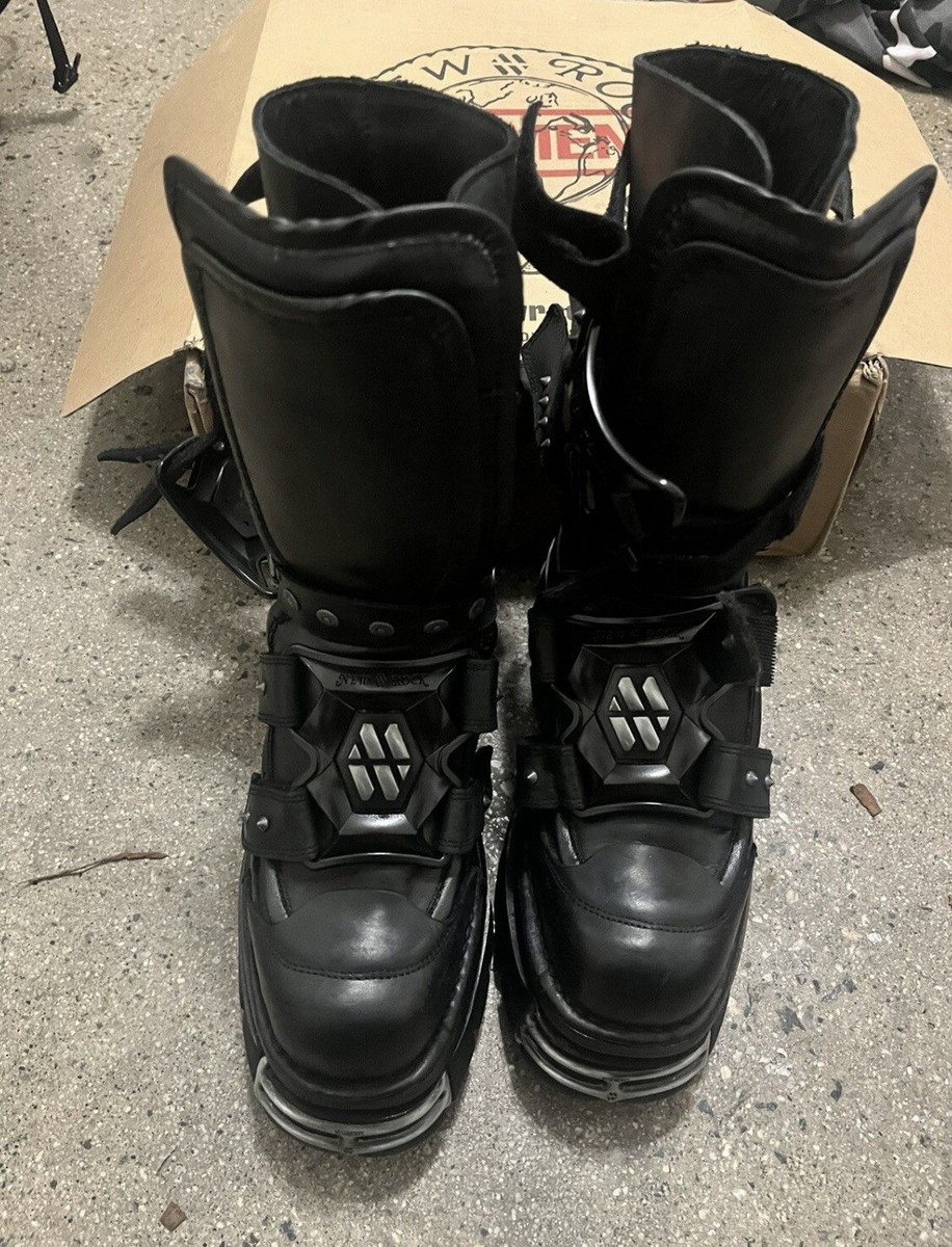 vetements x new rock gamer ankle boots size 42 mens/9 | eBay vetements x new rock gamer ankle boots size 42 mens/9 | eBay