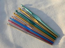 Aluminum Boye Unbranded Crochet Hook. You pick, sold separately. Made in USA
