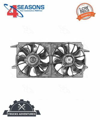 Four Seasons Dual Radiator and Condenser Fan Assembly 75236