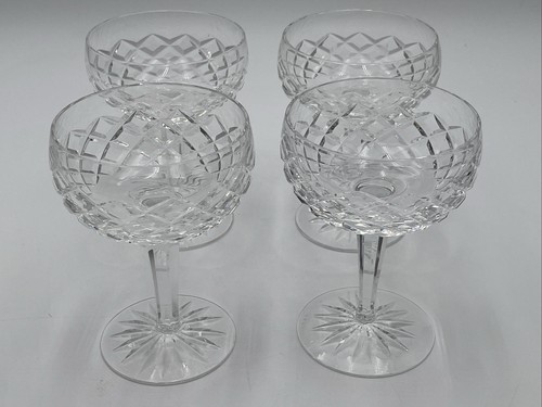 Waterford Crystal Slane 5.25 Inch Champagne Tall Sherbet Glass #1 MINT No Box