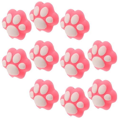 3 PCS Casquette De Stylo À Griffe Chat Rose Surmatelas Protection Pour Crayons - Photo 12/12