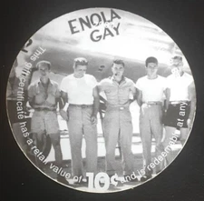 KL# M244    ENOLA GAY,  Bombed Hiroshima 5A10   AAFES Pog  2004   A.U