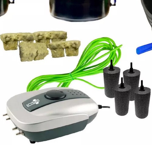 Versatile Hydroponics 4 Plant DWC Hydro Grow System W/ Reservoir Grow 4 You! - Picture 4 of 12