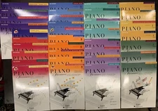 NEW FABER PIANO ADVENTURES 35 BOOK PACK PRIMER, LEVEL 1, 2A, 2B, 3A, 3B, 4, 5