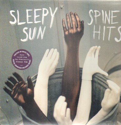 Sleepy Sun Spine Hits WHITE VINYL NEAR MINT The End Records Vinyl LP