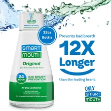 Double Action Mouthwash, Fresh Mint, 32 fl oz, For Adults