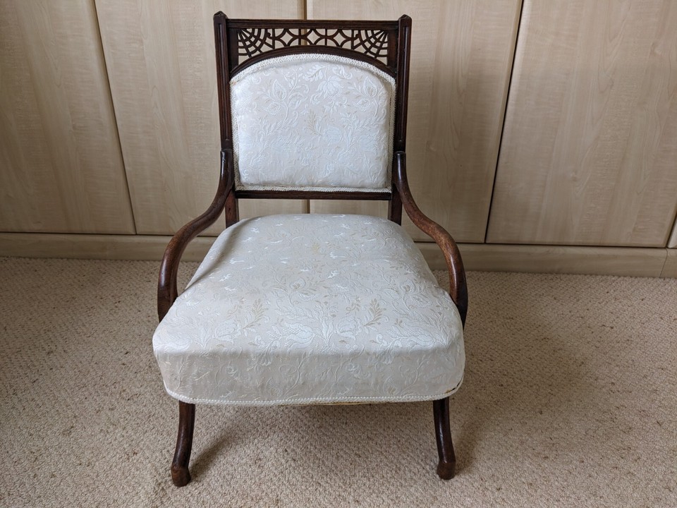 Antique Nursing Chair eBay