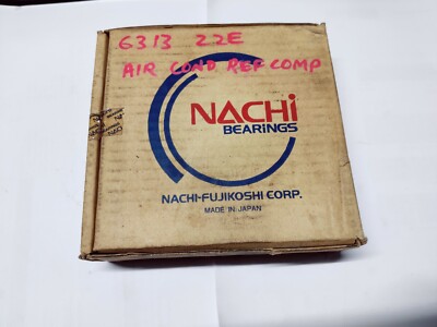 ナディア2 6313 2ZE Single Row Deep Groove Ball Bearing NACHI JAPAN 65X140X33
