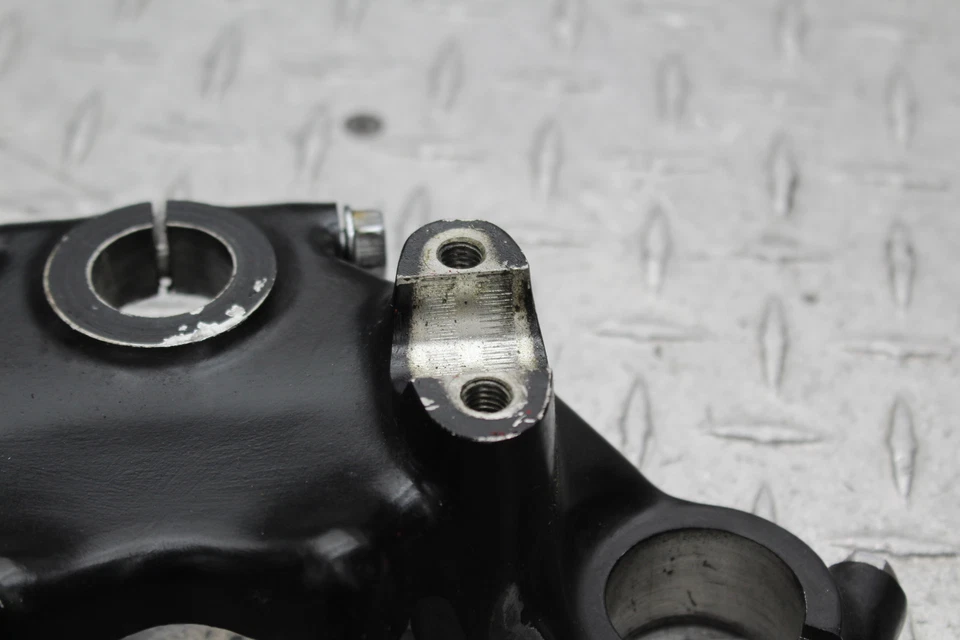 1980 HONDA CX500C ПОЛЬЗОВАТЕЛЬСКИЕ ВИЛКИ ВЕРХНИЙ ТРОЙНОЙ ЗАЖИМ ДЛЯ ДЕРЕВА - Изображение 3 из 4