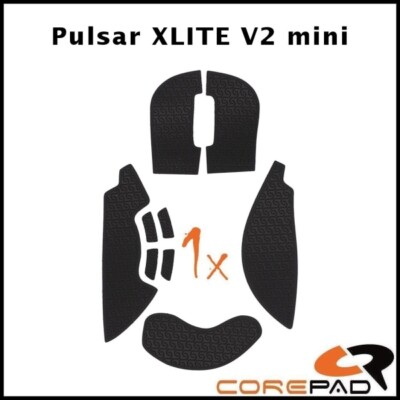 Corepad Soft Grips schwarz Pulsar XLITE V2 mini Maus Grip Tape Aufkleber