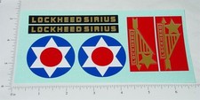Steelcraft Lockheed Sirius Airplane Replacement Sticker Set SC-035