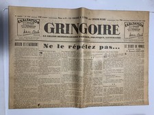 Journal "Gringoire" du 11/08/1933; Hebdo parisien, politique, litteraire