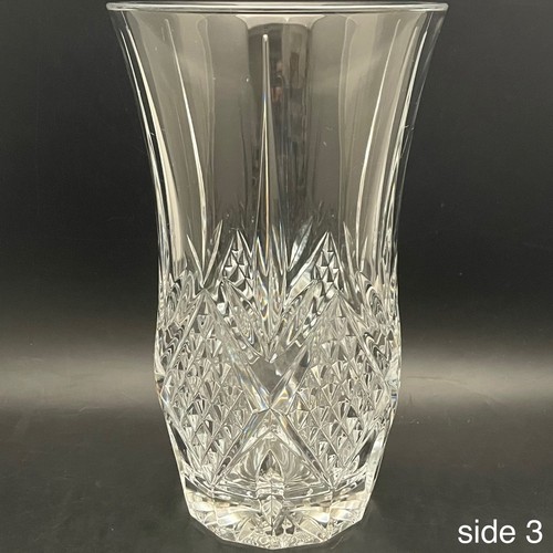 Cristal D'Arques 24% Lead Crystal Fontenay Vase Made in France 10"tall x 5"dia - Picture 5 of 11