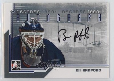 2013-14 ITG Decades 1990s Silver Bill Ranford #A-BR Auto k4s
