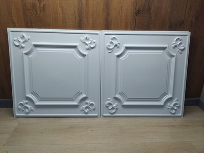 Art3d Dekorative Deckenfliesen 61x61 cm, 12 St.,4,5 m², I36513