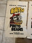 Lot 3 Vintage Unused Feedsack Fronts Eat’n Pinto Beans Eaton Colorado — photo 2