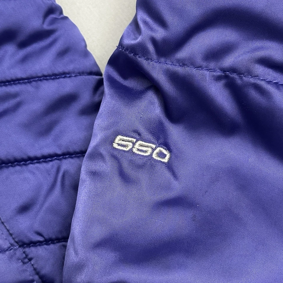 Chaqueta North Face Aconcagua 550 para mujer XS azul índigo plumón de ganso abrigo acolchado Foto 4 de 4