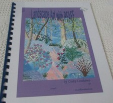  NEW PFAFF LANDSCAPE ART Cindy Losekamp 7570 NOS W/Pattern Sheet Inside