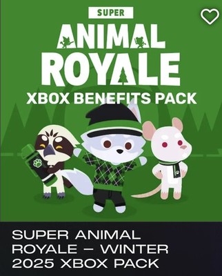 Super Animal Royale Winter Xbox Perks Pack  XBOX CODE Global