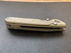 REMETTE Rhino MC25A 14C28N Stonewashed Blade Green Micarta EDC Folding Knife — photo 9