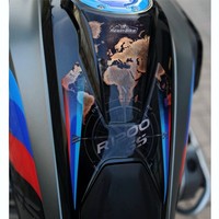 Aufkleber 3D Kompatibel Mit BMW R 1200 GS 2013-2018 Wild World Tank-Schutzfolie