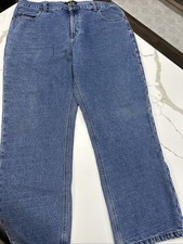 Men  s Flannel Lined Jeans Sz 40-32, 100 Percent Cotton, Good Condition, See Pics