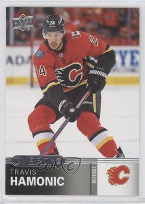 2019-20 Upper Deck Overtime Travis Hamonic #18 8tn