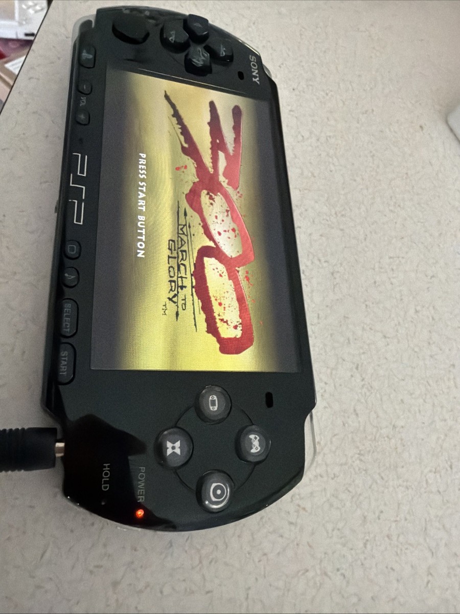 Sony PSP-3000 Black Games Games Games Charger Tested 128 Gb Sd