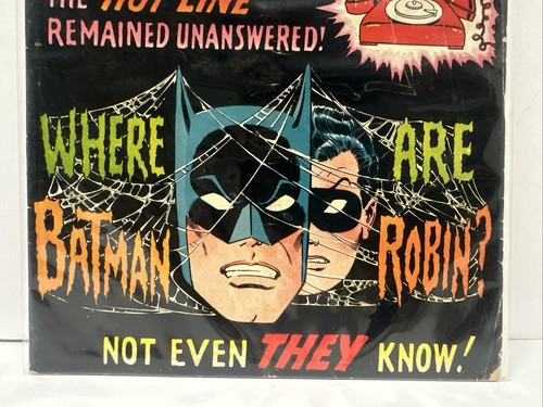 Batman 184 VG+ Carmine Infantino Joe Giella & Ira Schnapp Cover 1966 - Picture 3 of 3