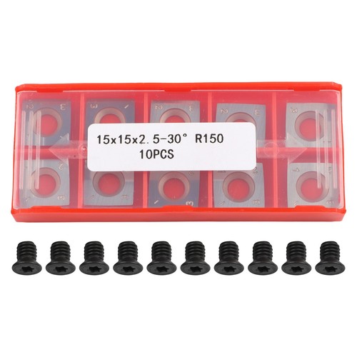 Long Tool Life Carbide Inserts 30 Degree Cutting Bevel DIY Woodworking ...