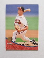 Greg Maddux 1994 Leaf #94 Atlanta Braves
