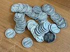 Mercury Dimes - Lot Of 50 - 90% Silver - 1 Roll