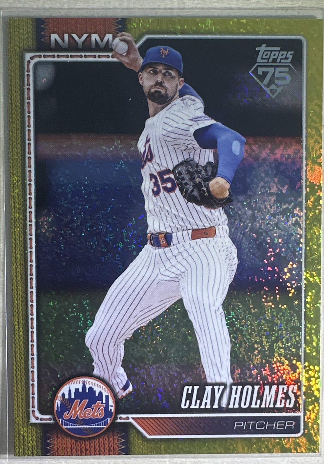 2026 Topps Series 1 - Clay Holmes #276 Yellow Rainbow Foil /399
