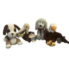 Coca-Cola Company plush collection 1999 international beanbag Lot Of 4. NWT