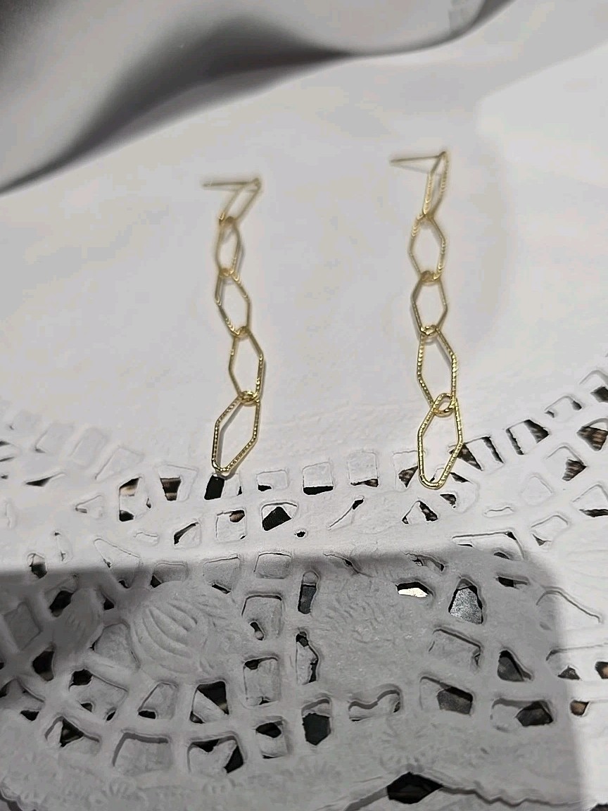 Sterling Silver Overlay  Dangle Earring SER#108 - image 2