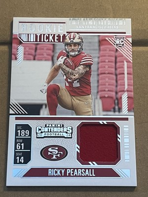 2024 PANINI CONTENDERS -ROOKIE TICKET - RICKY PEARSALL 49ERS