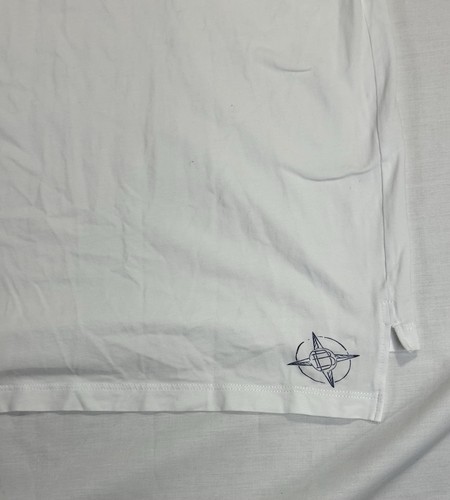 Texas Longhorns Polo Shirt Mens Size Large White B Draddy NCAA Logo College EUC - Picture 7 of 7