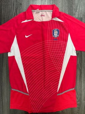 Original Authentic Nike Südkorea 2002 Heimtrikot Herren Large