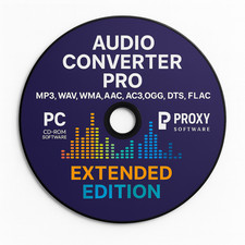 Audio Converter Pro CD or USB | Convert to MP3 WAV WMA AAC AC3 OGG DTS FLAC