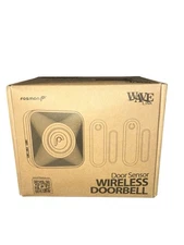 Fosmon WaveLink Wireless Doorbell 1 Receiver 2 Sensors 58 Chimes Open Box Works