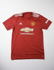 Manchester United 2020-2021 Home Soccer Jersey Football Kit Shirt Size M 0595