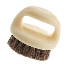 Horsehair Shoe Shine Brush Leather Bag Boots Care Cleaning Polish Tool