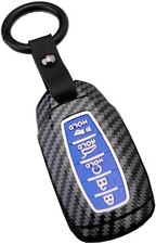 Key Fob Cover Case Fit for Accent Azera Elantra GT Grandeur I30 IG Color: Blue