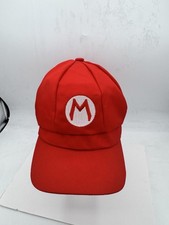 Super Mario Brothers Red One Size Fits Most Costume Cosplay Hat/Cap
