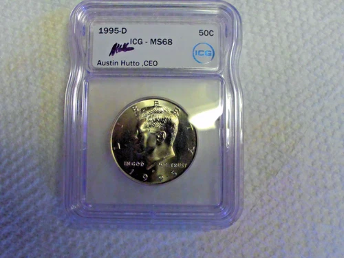 1995-D Kennedy Half Dollar — photo from the most recent tracked eBay sale