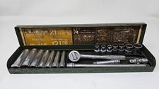 Vtg S-k Tools 14 Drive Standard Socket Set Missing 3 Pieces Vtg S-k Tools 14 Drive Standard Socket Set Missing 3 Pieces